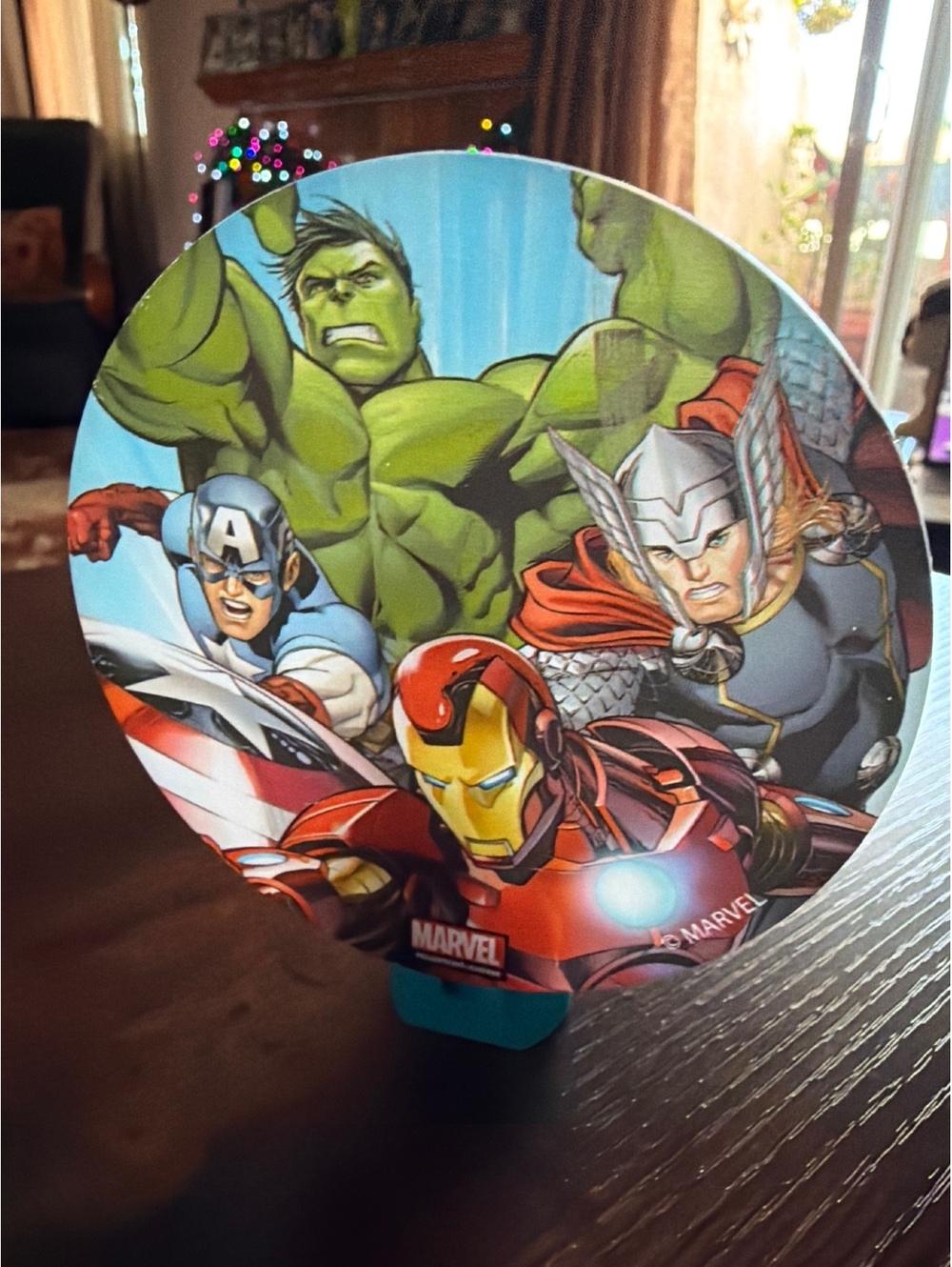 Marvel Avengers Night Light Plug-In Lamp